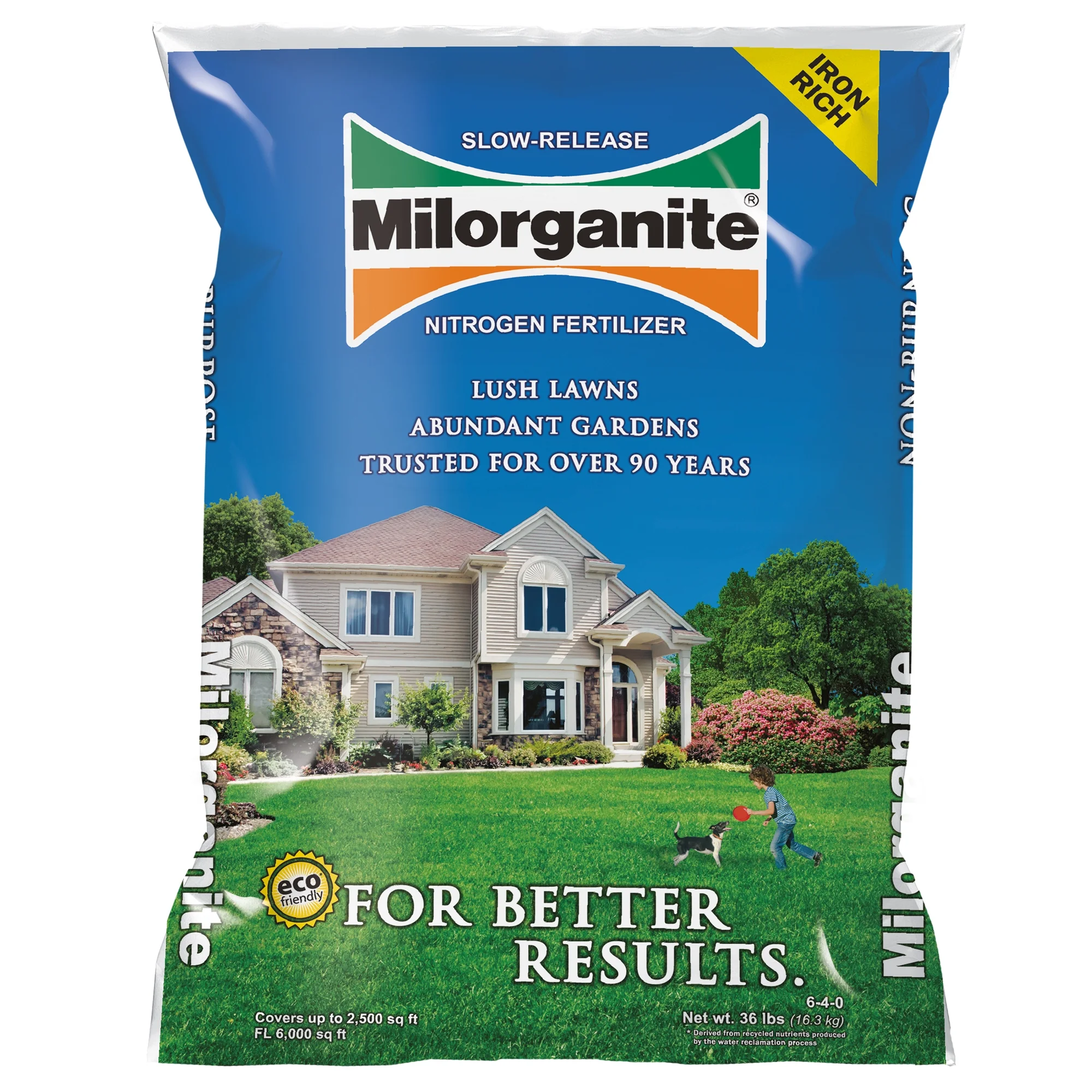 Milorganite 0636 Organic Nitrogen Fertilizer