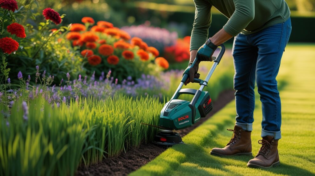 Bosch Cordless Lawn Trimmer