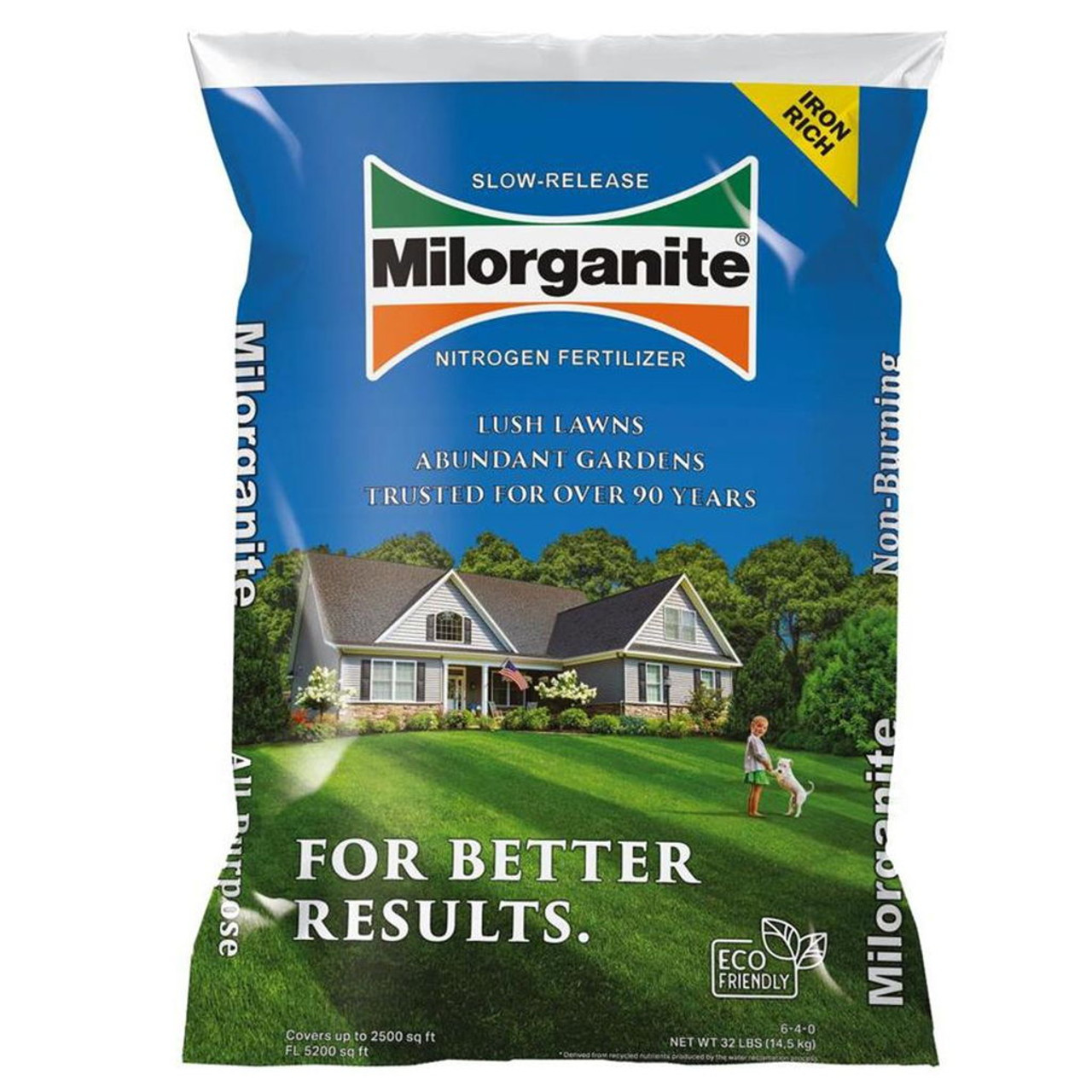 Milorganite Organic Nitrogen Fertilizer 6-4-0
