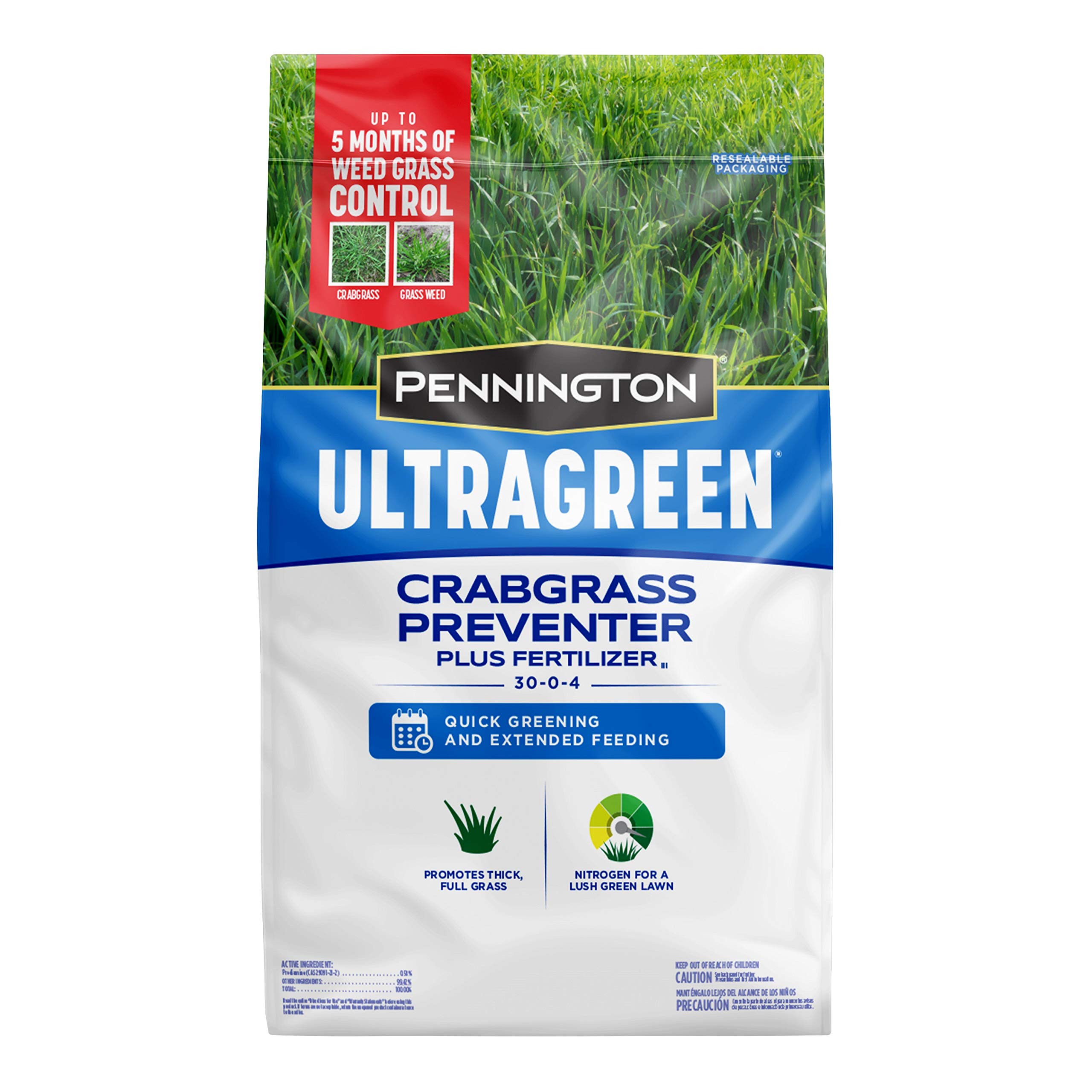 Pennington UltraGreen Lawn Fertilizer 30-0-4